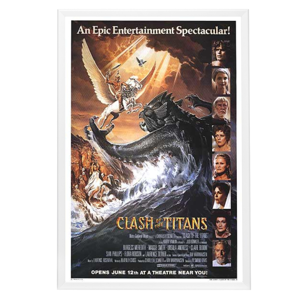 "Clash Of The Titans" (1981) Framed Movie Poster