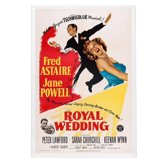 "Royal Wedding" (1951) Framed Movie Poster