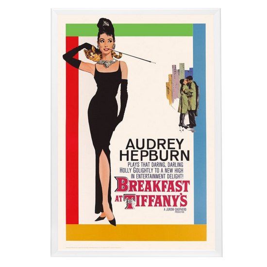 "Breakfast at Tiffany's" (1961) Framed Movie Poster