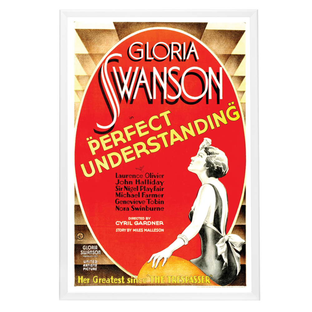 "Perfect Understanding" (1933) Framed Movie Poster