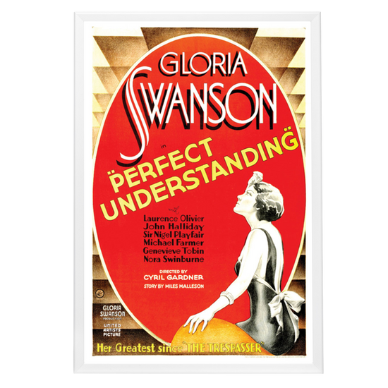 "Perfect Understanding" (1933) Framed Movie Poster