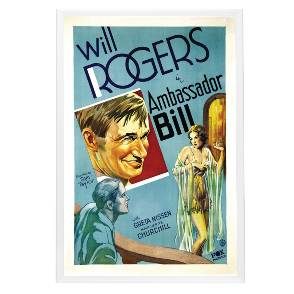 "Ambassador Bill" (1931) Framed Movie Poster