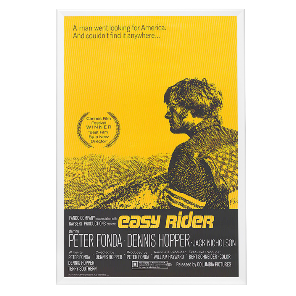 "Easy Rider" (1969) Framed Movie Poster