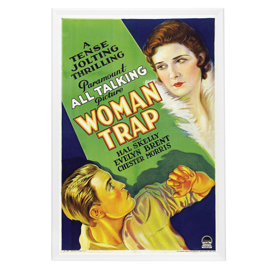 "Woman Trap" (1929) Framed Movie Poster