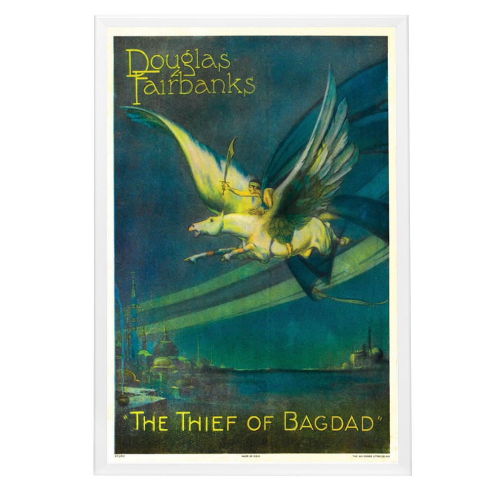 "Thief Of Bagdad" (1924) Framed Movie Poster