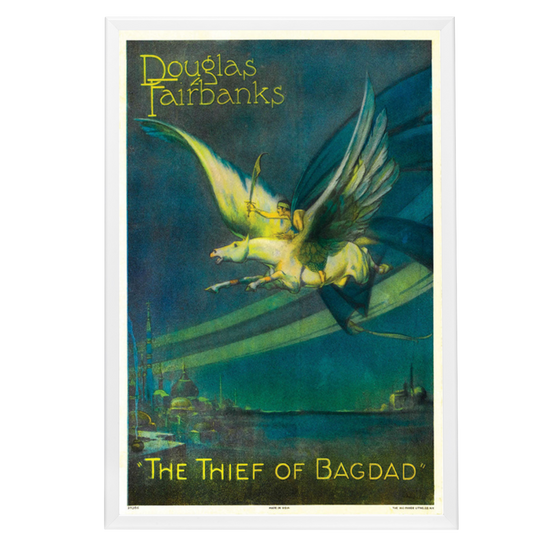 "Thief Of Bagdad" (1924) Framed Movie Poster