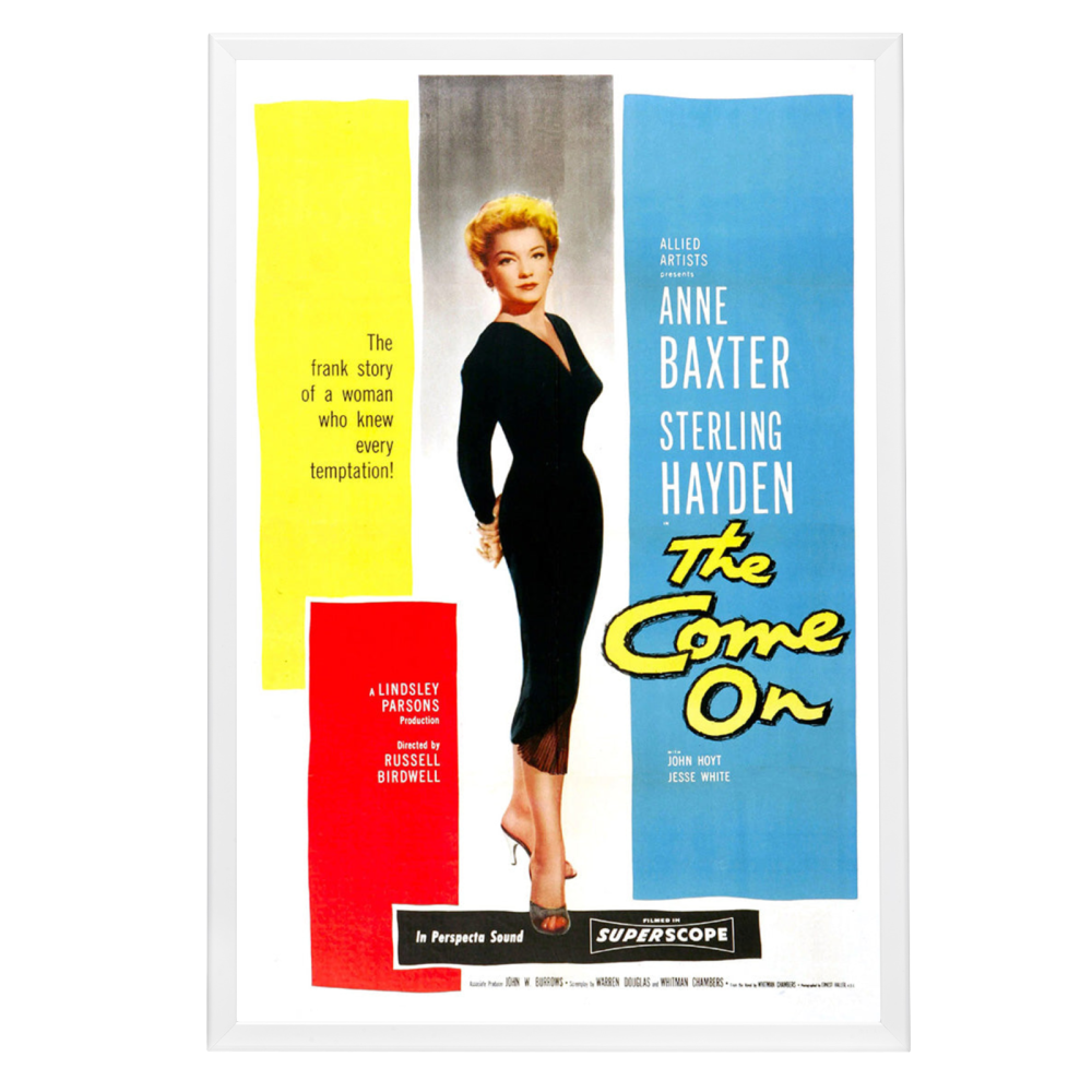 "Come On" (1956) Framed Movie Poster