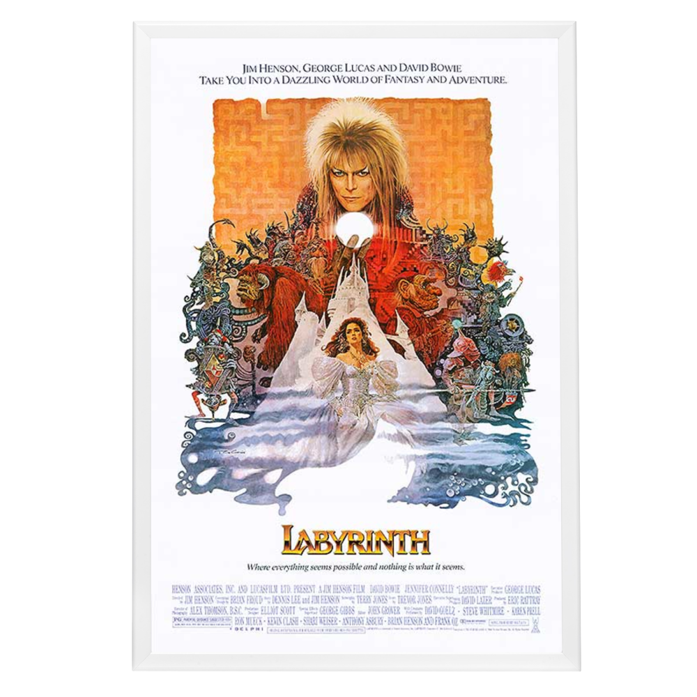 "Labyrinth" (1986) Framed Movie Poster