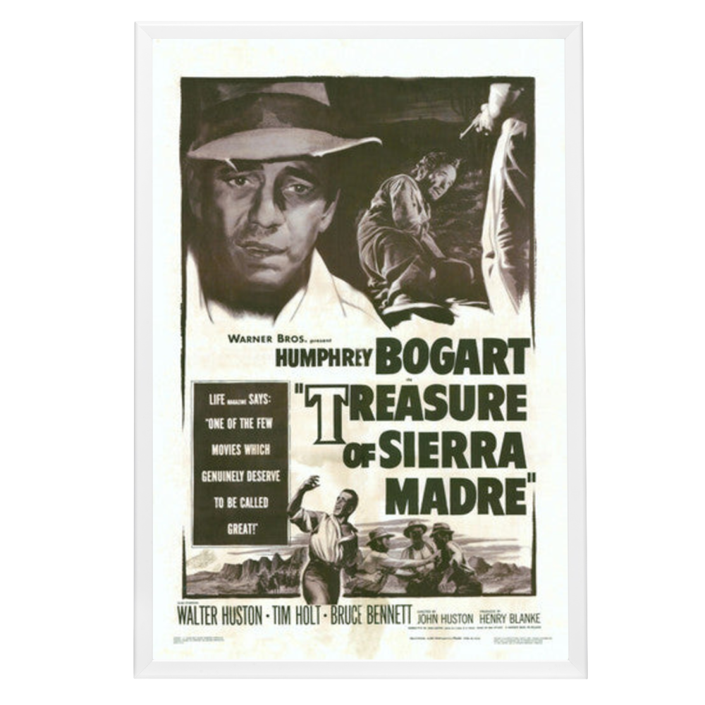 "Treasure of the Sierra Madre" (1948) Framed Movie Poster