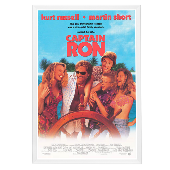 "Captain Ron" (1992) Framed Movie Poster