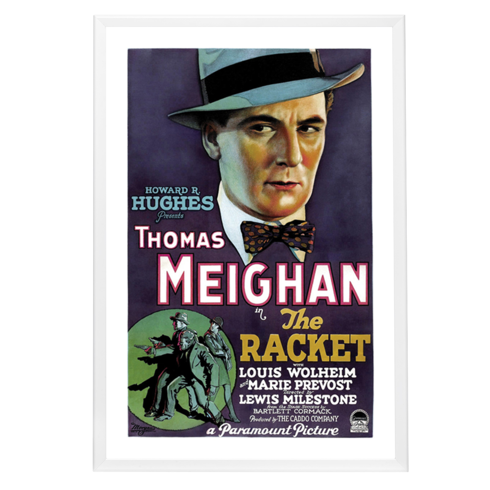 "Racket" (1928) Framed Movie Poster