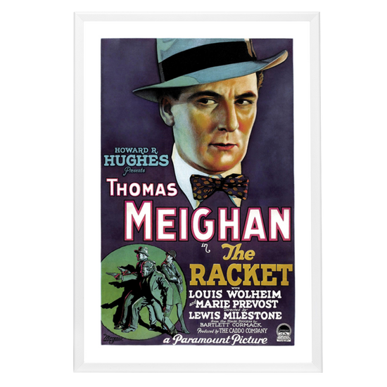 "Racket" (1928) Framed Movie Poster