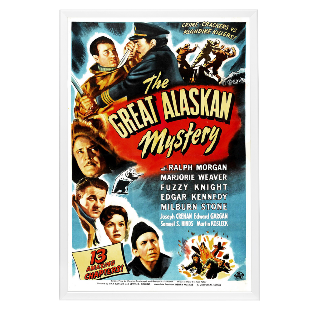 "Great Alaskan Mystery" (1944) Framed Movie Poster