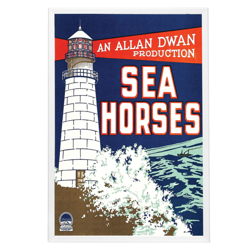 "Sea Horses" (1926) Framed Movie Poster