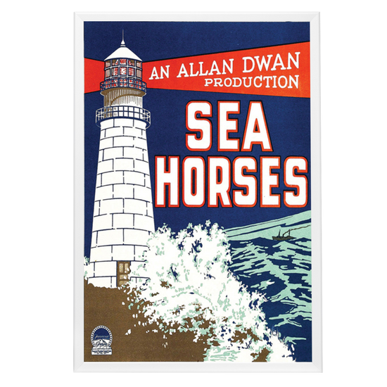 "Sea Horses" (1926) Framed Movie Poster