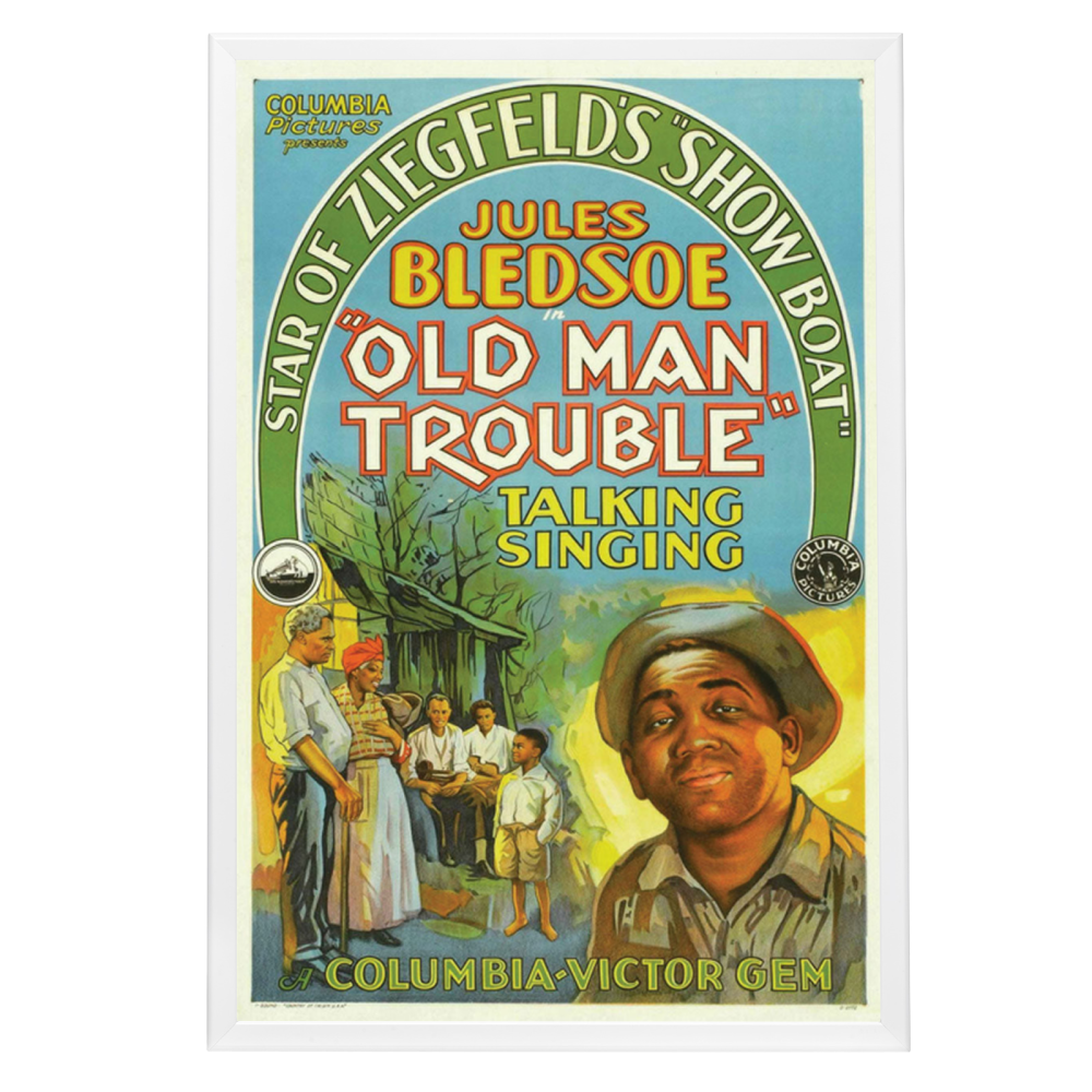 "Old Man Trouble" (1929) Framed Movie Poster