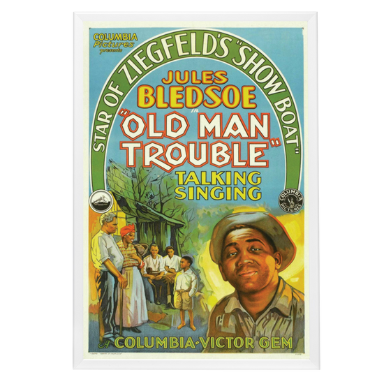 "Old Man Trouble" (1929) Framed Movie Poster