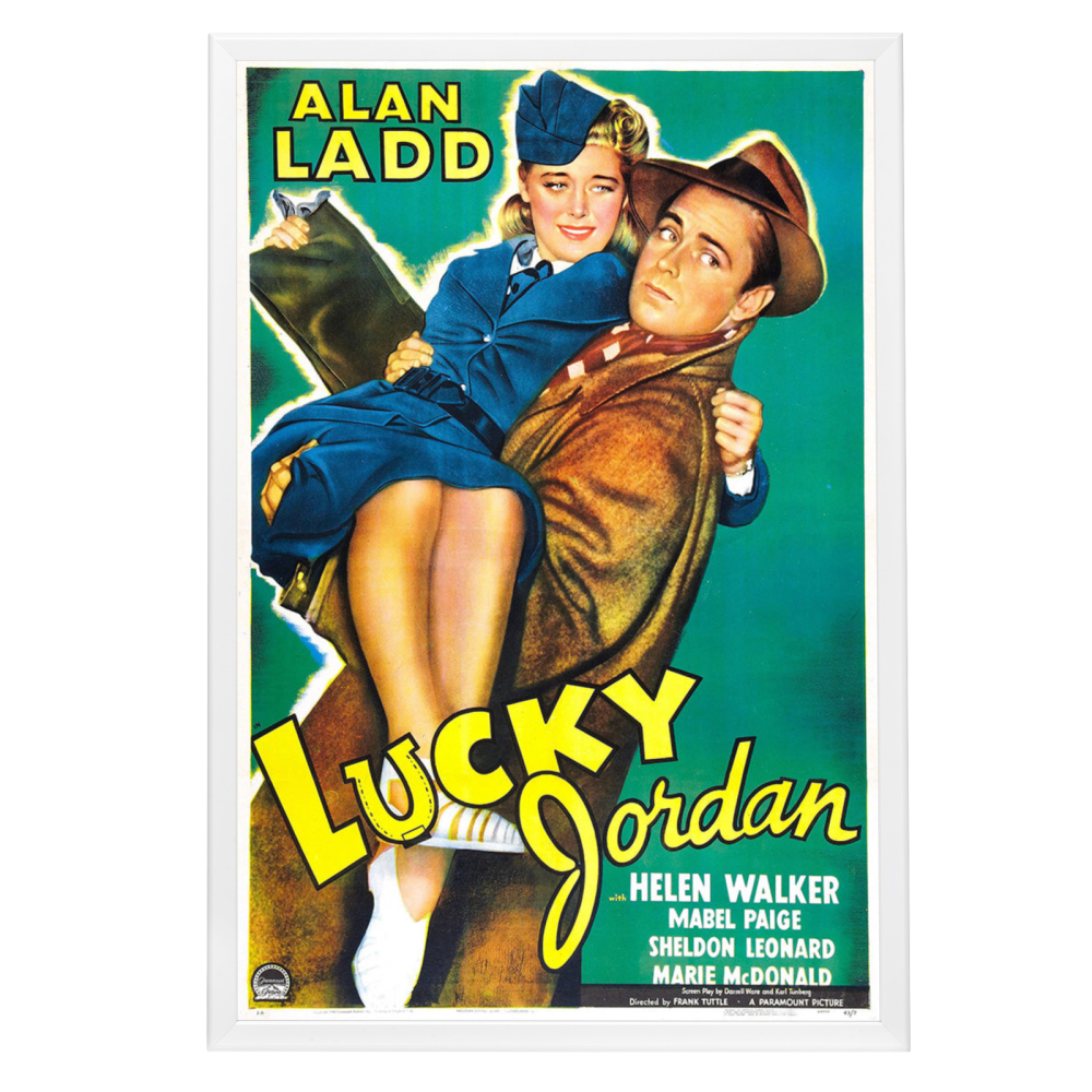 "Lucky Jordan" (1942) Framed Movie Poster