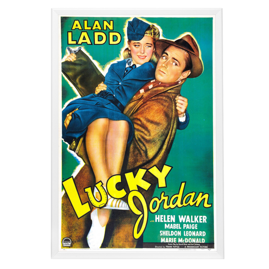 "Lucky Jordan" (1942) Framed Movie Poster