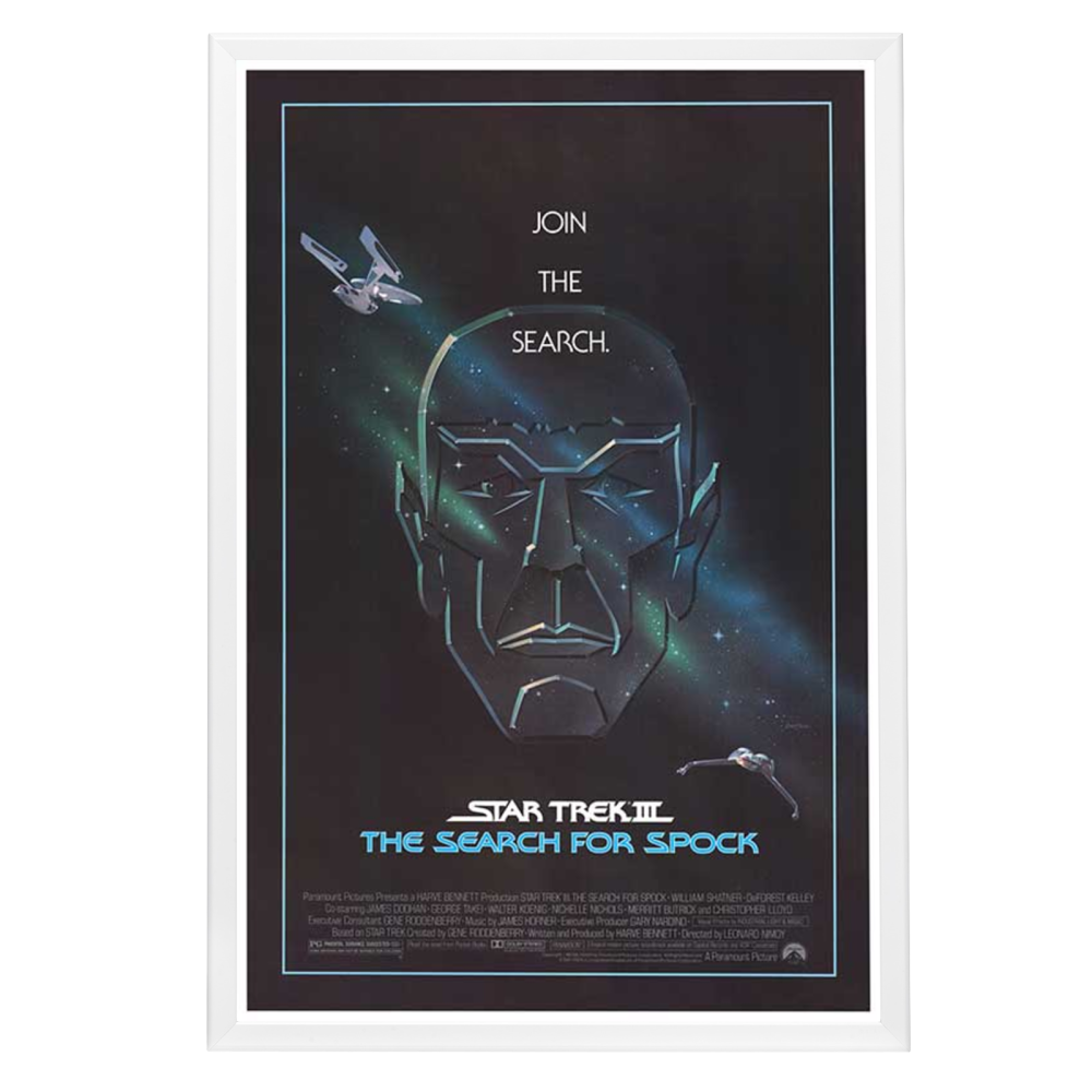 "Star Trek III: The Search For Spock" (1984) Framed Movie Poster