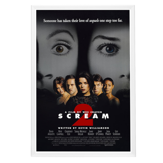 "Scream 2" (1997) Framed Movie Poster