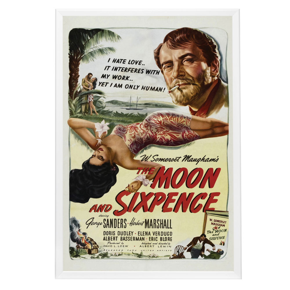 "Moon And Sixpence" (1942) Framed Movie Poster