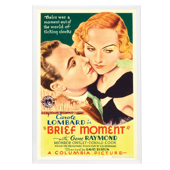 "Brief Moment" (1933) Framed Movie Poster