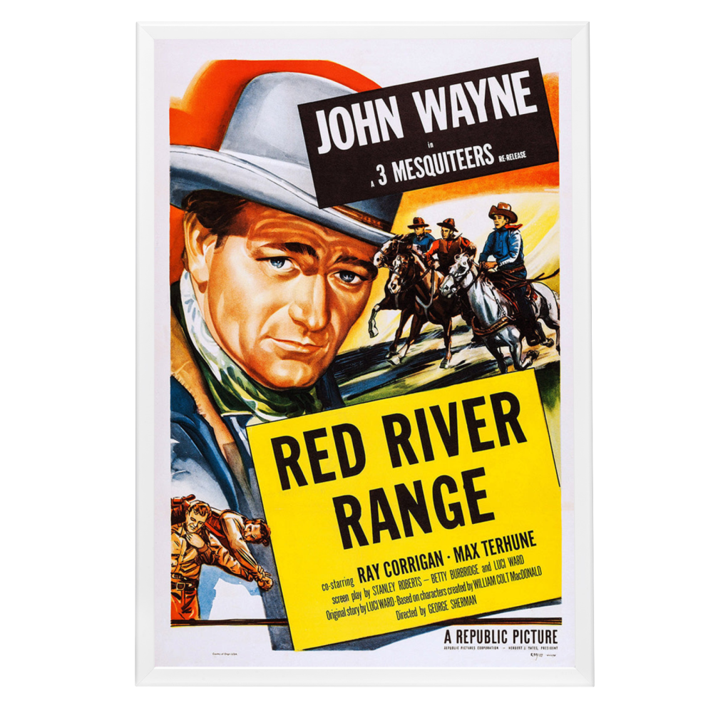 "Red River Range" (1938) Framed Movie Poster