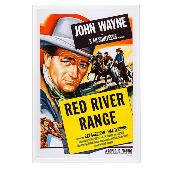 "Red River Range" (1938) Framed Movie Poster