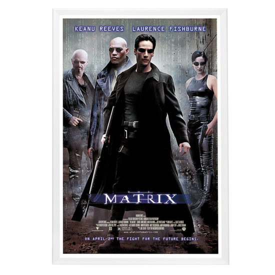 "Matrix" (1999) Framed Movie Poster