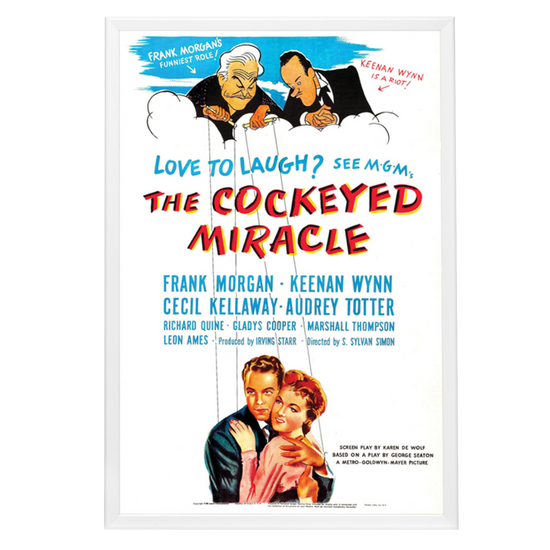 "Cockeyed Miracle" (1946) Framed Movie Poster