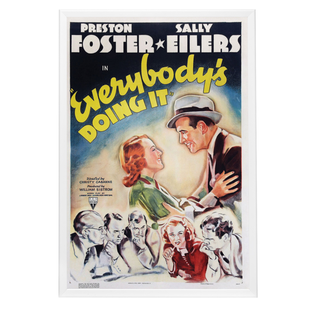 "Everybody's Doing It" (1938) Framed Movie Poster