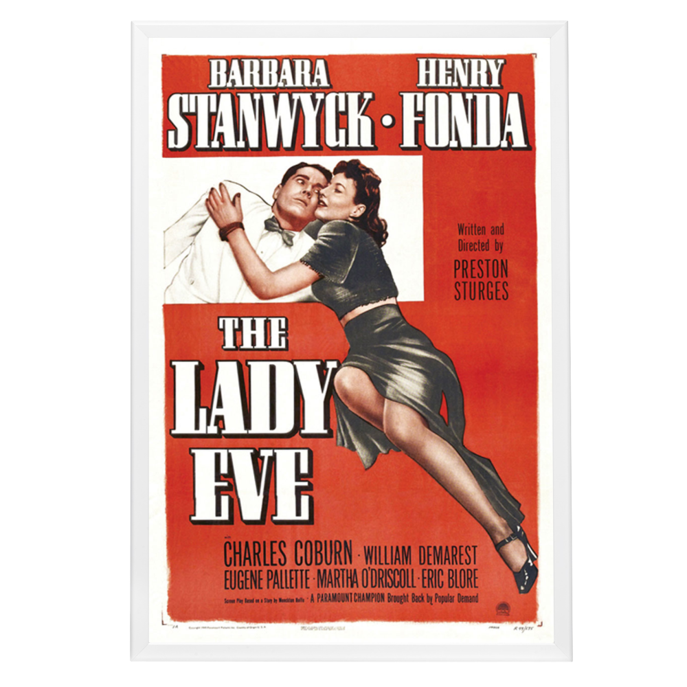 "Lady Eve" (1941) Framed Movie Poster