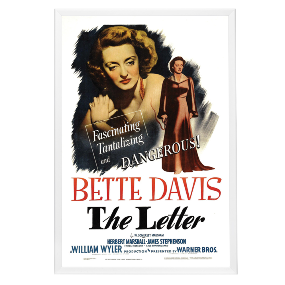 "Letter" (1940) Framed Movie Poster