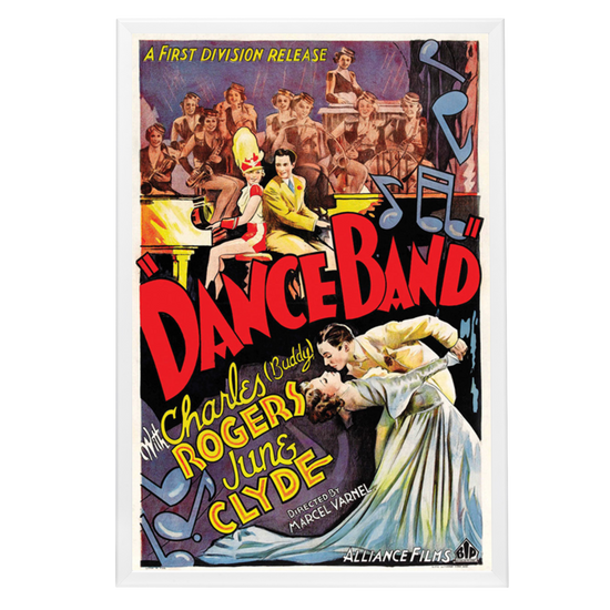 "Dance Band" (1935) Framed Movie Poster