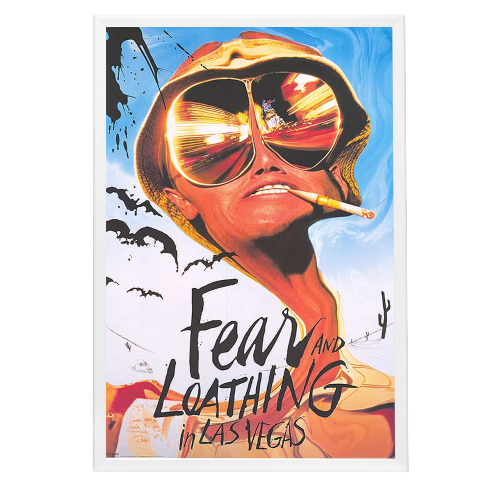 "Fear and Loathing in Las Vegas" (1998) Framed Movie Poster