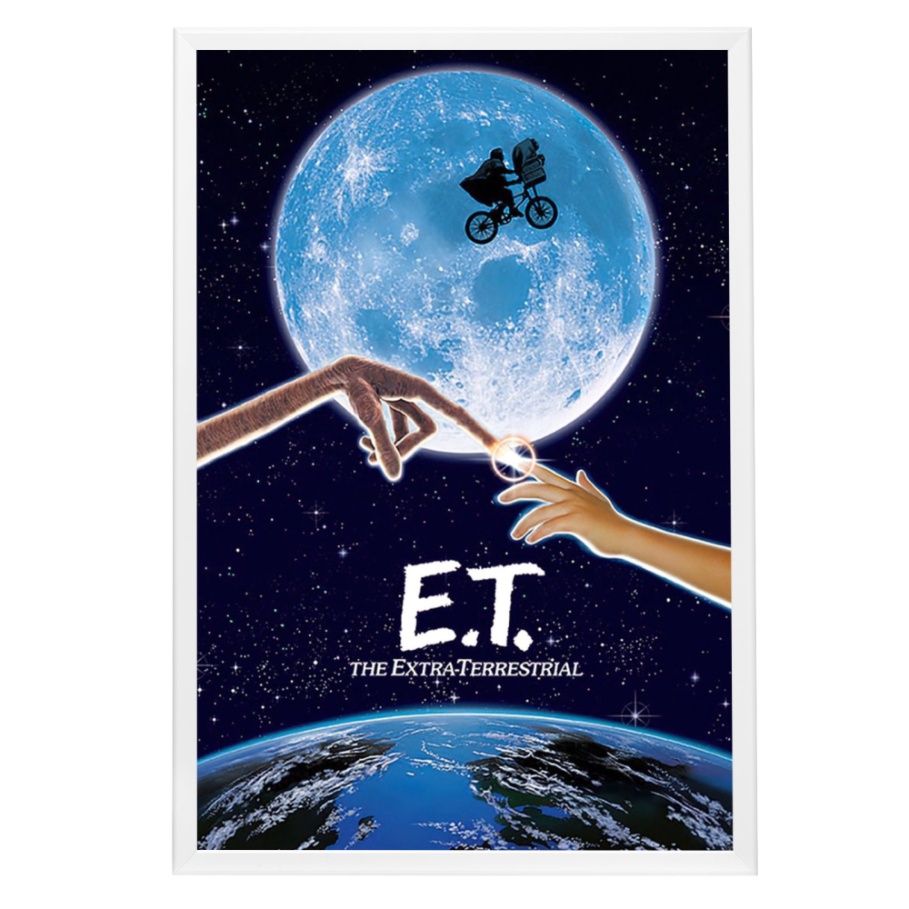 "E.T. The Extra-Terrestrial" (1982) Framed Movie Poster