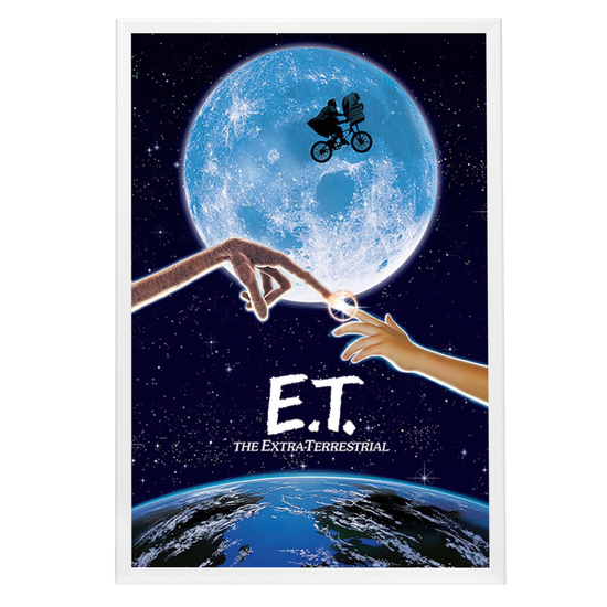 "E.T. The Extra-Terrestrial" (1982) Framed Movie Poster