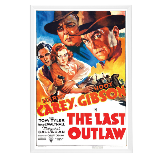 "Last Outlaw" (1936) Framed Movie Poster