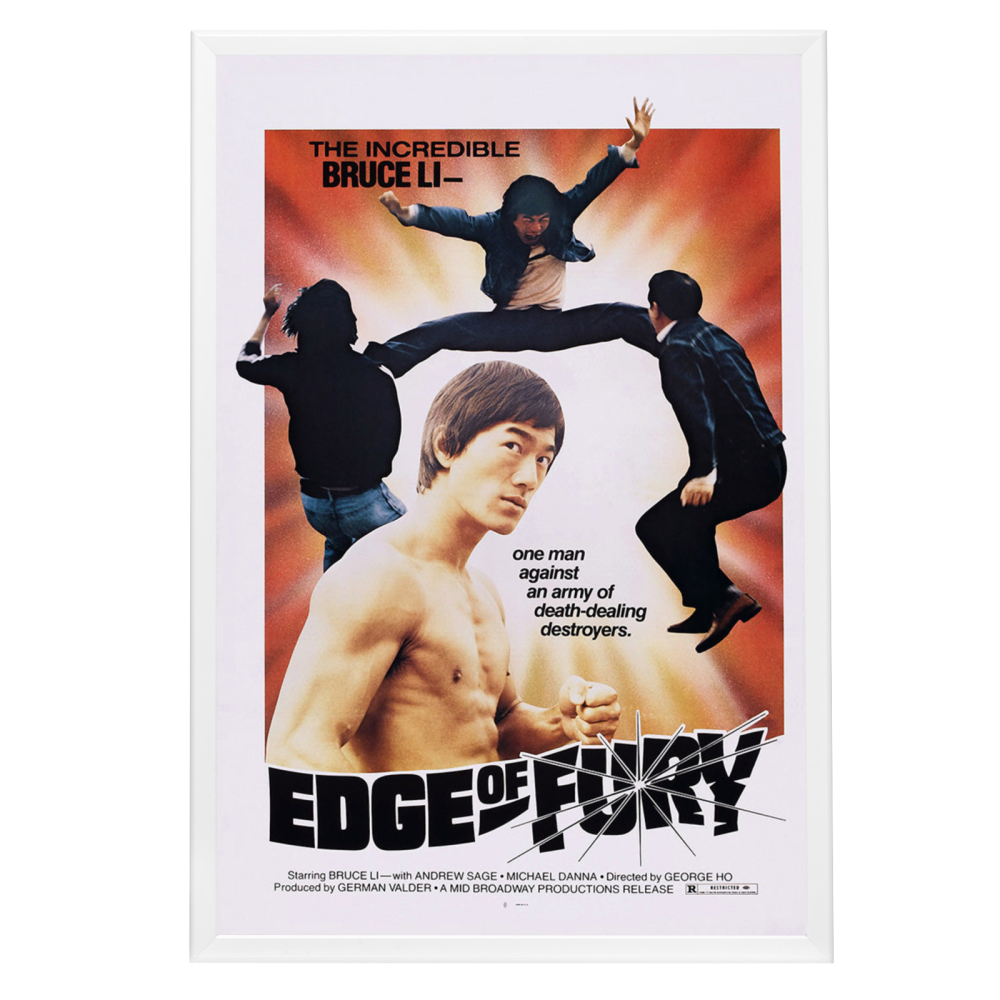 "Edge Of Fury" (1978) Framed Movie Poster