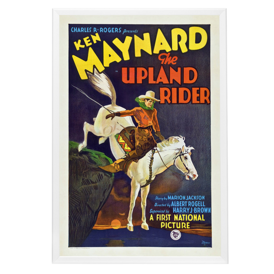 "Upland Rider" (1928) Framed Movie Poster