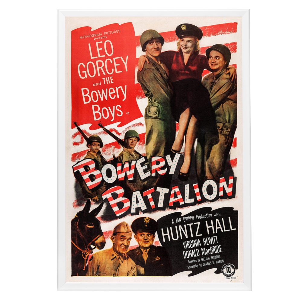 "Bowery Battalion" (1951) Framed Movie Poster