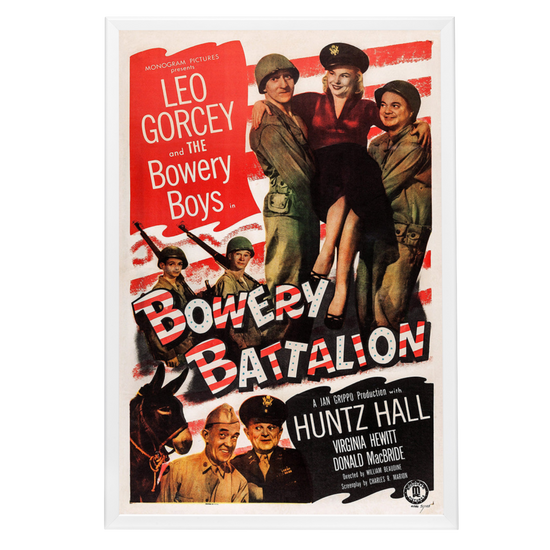 "Bowery Battalion" (1951) Framed Movie Poster