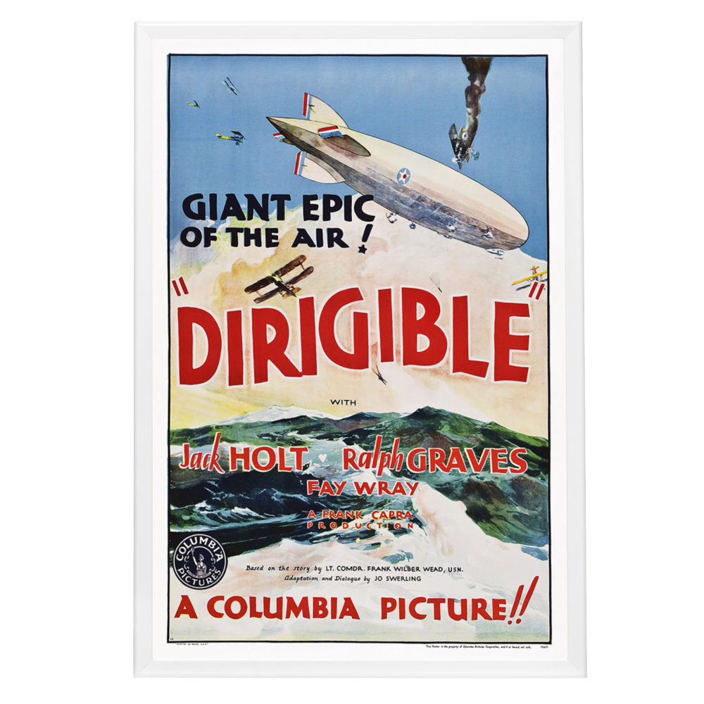 "Dirigible" (1931) Framed Movie Poster