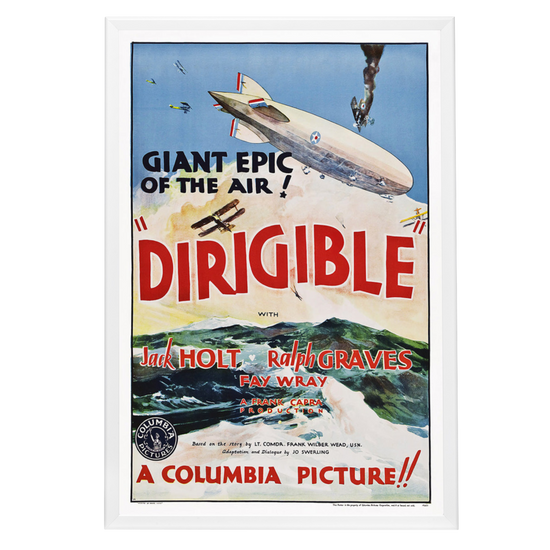 "Dirigible" (1931) Framed Movie Poster