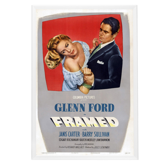 "Framed" (1947) Framed Movie Poster