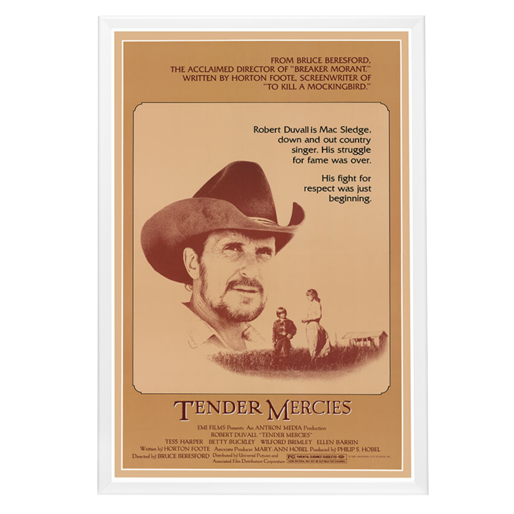 "Tender Mercies" (1983) Framed Movie Poster