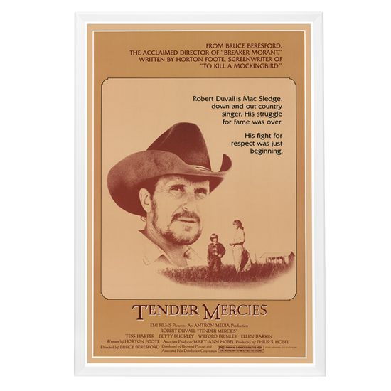 "Tender Mercies" (1983) Framed Movie Poster