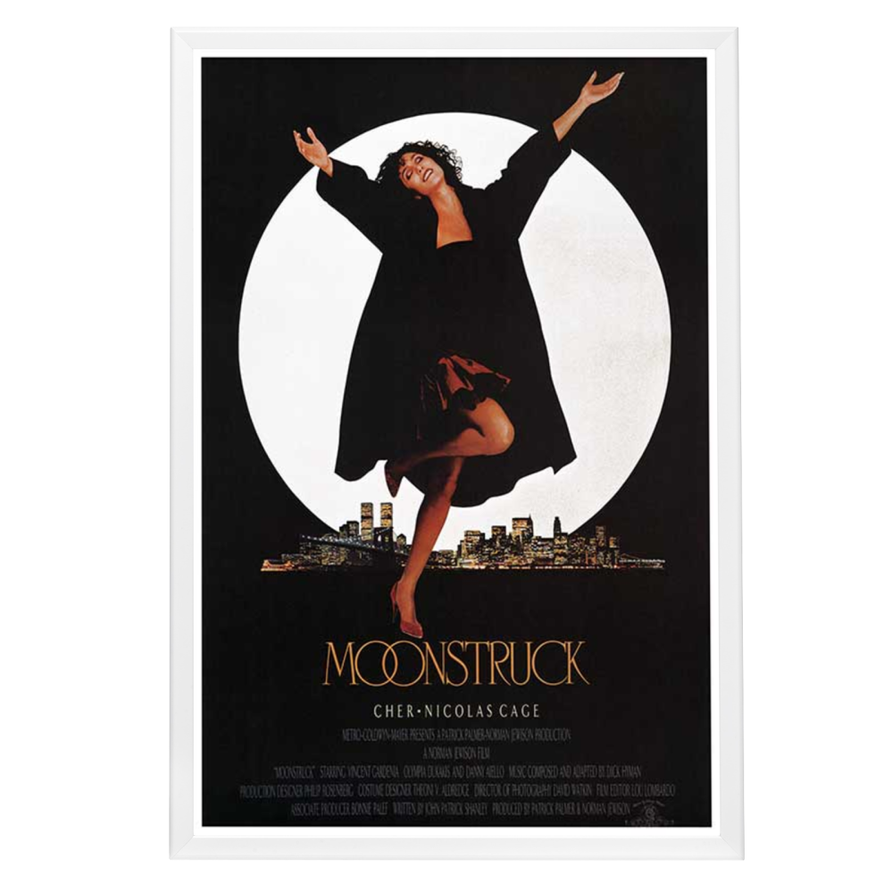 "Moonstruck" (1987) Framed Movie Poster