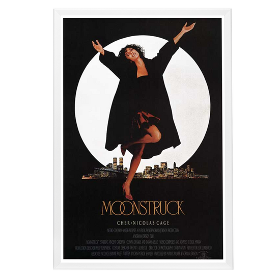 "Moonstruck" (1987) Framed Movie Poster